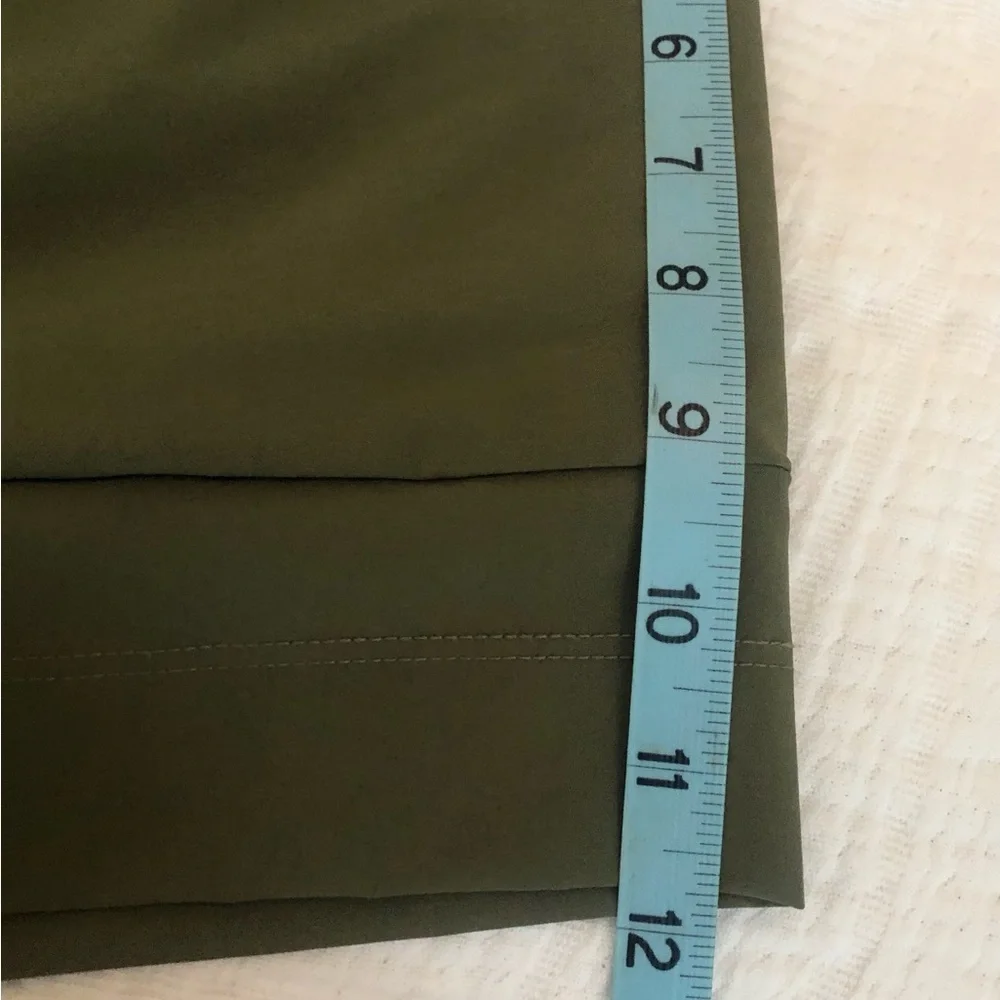 Albion Fit Olive Green Women's Drawstring Jumpsuit - Picture 12 of 14